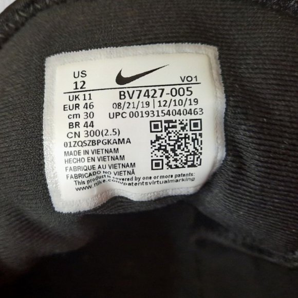 Nike Men's LeBron Witness 4 'Black Red Glass Blue' Size 12 Shoes/Sneakers BV7427 - Picture 12 of 12